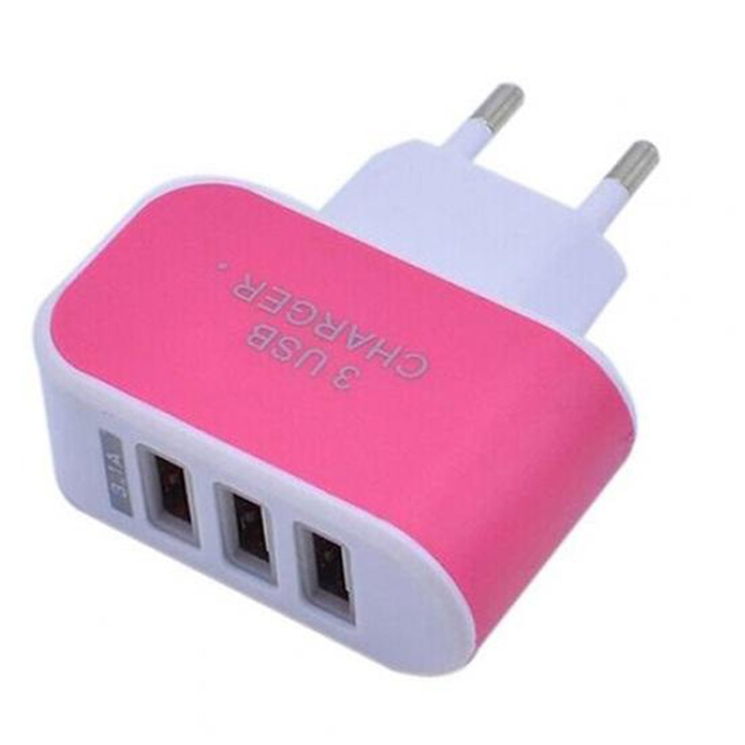 1705 Triple USB 3 Port Wall AC Adapter Charger for Mobile Phone (1Pc Only) 1705 Triple USB 3 Port Wall AC Adapter Charger for Mobile Phone (1Pc Only)